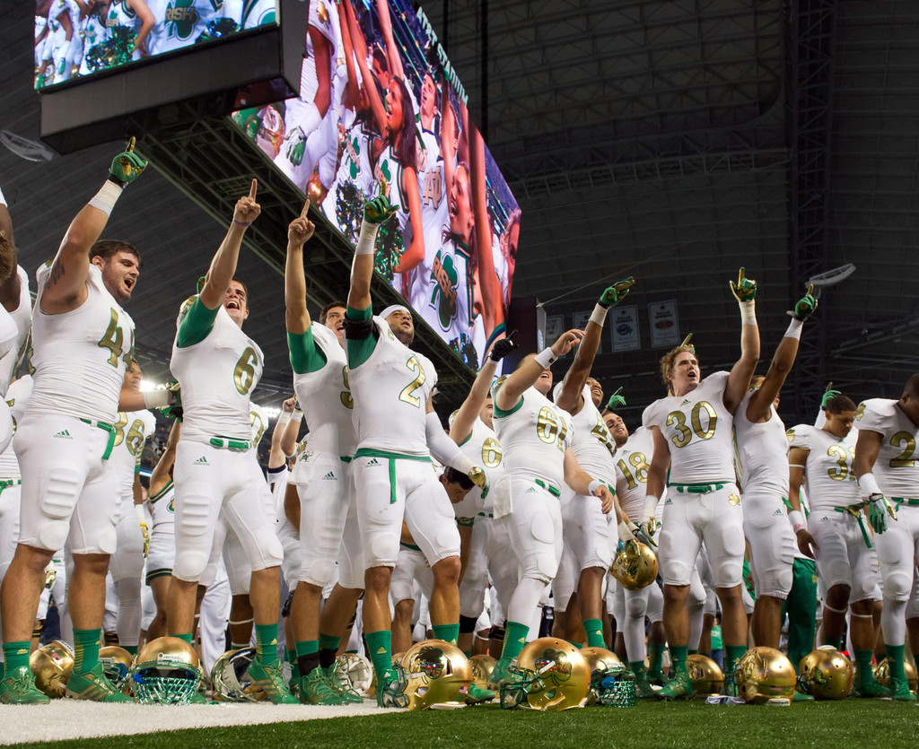 Notre Dame vs. #22/24 Arizona State (USATSI)