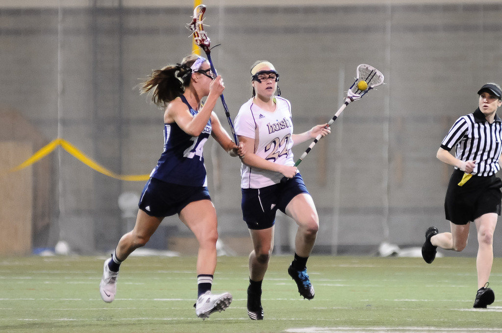 Notre Dame Women's Lacrosse vs. Duquesne on February 25th,2012
