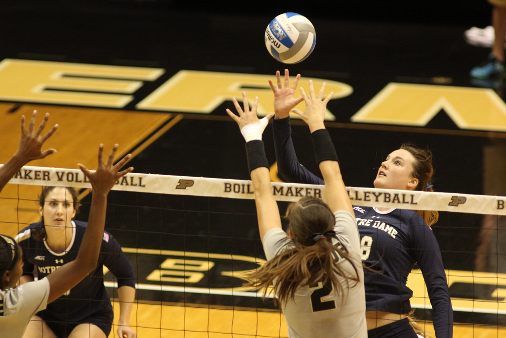 No. 11 Purdue 3, Notre Dame 0 (Sept. 20, 2014)