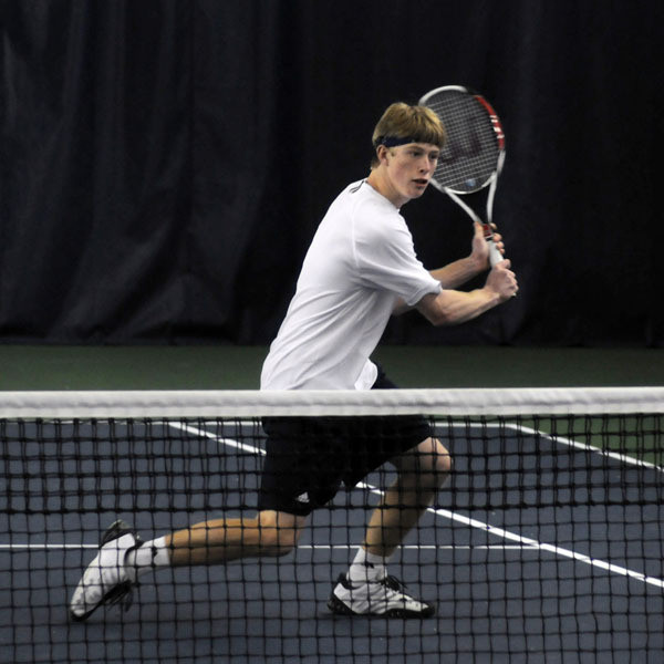 Casey Watt earned the match-clinching win versus Texas Tech.