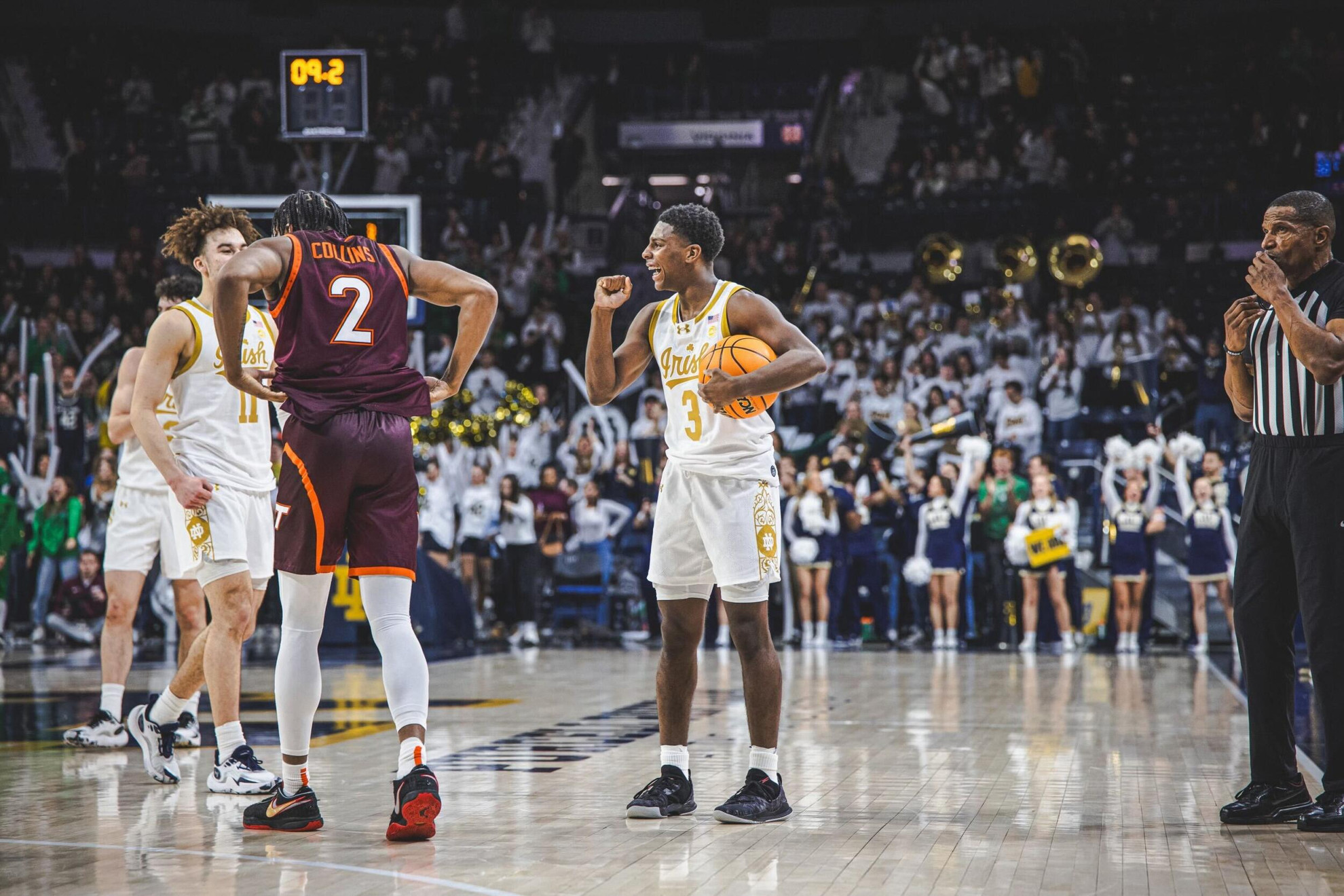 Irish Bounce Back With 74-66 Win Over Virginia Tech Irish Bounce Back With 74-66 Win Over Virginia Tech