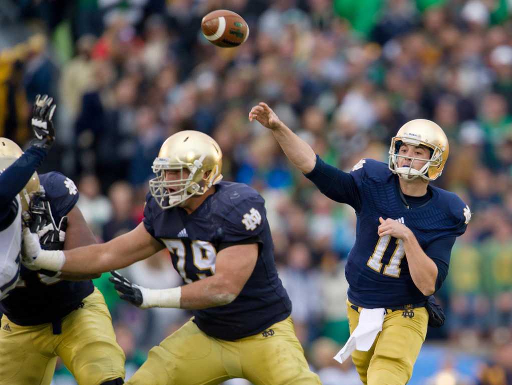 Notre Dame vs. Navy (USATSI)