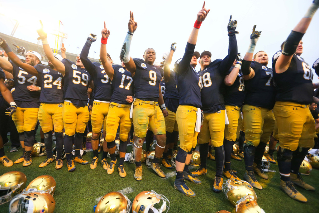 Notre Dame vs. LSU (USATSI)