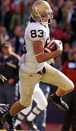 Getting To Know… Jeff Samardzija Jeff Samardzija grew up as a Notre Dame fan, making it an easy decision when offered a football scholarship after his prep career.
