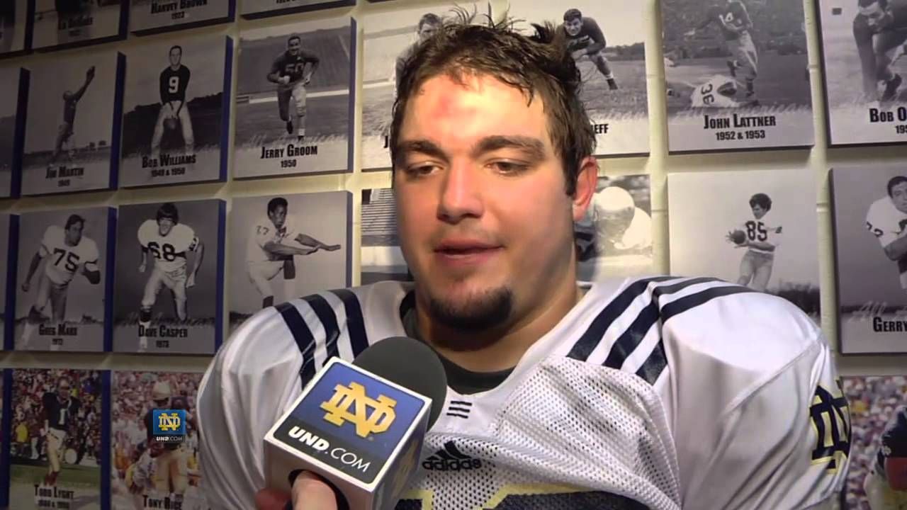 Players Post Practice, Oklahoma Week - Notre Dame Football