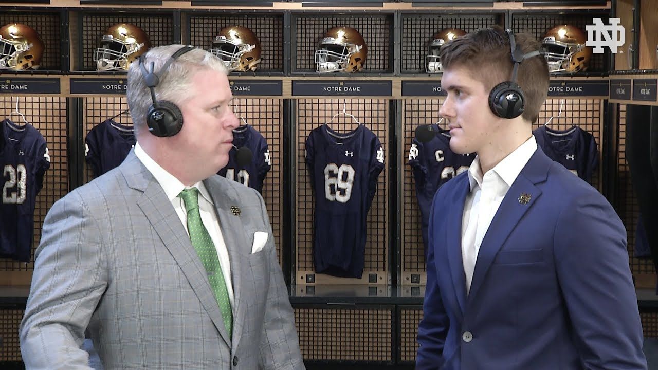 Coach Polian | @NDFootball Signing Day (12.20.17)