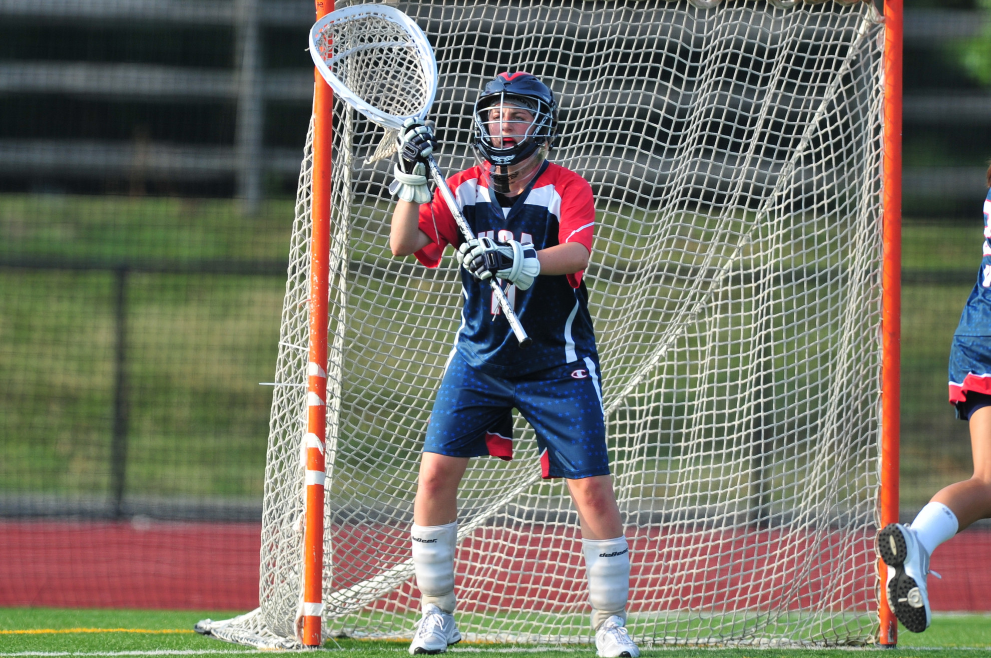 From Ellie to Allie, Women’s Lacrosse Stays Strong in Goal Allie Murray won a gold medal with the USA Under-19 team at the 2011 World Championships.