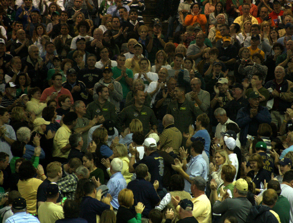 Pep Rally for Pitt game, Halloween 2008