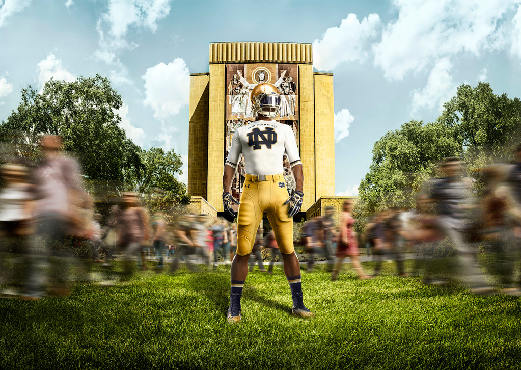 2014 Notre Dame Football Uniforms by Under Armour