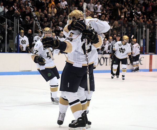 The Notre Dame hockey team will gather one final time for the 2009-10 season on Sunday, April 18 for its annual awards banquet.