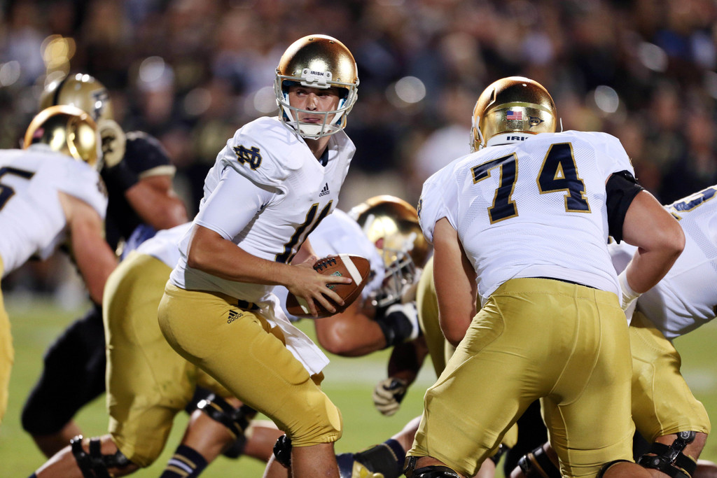 Notre Dame at Purdue (USATSI)