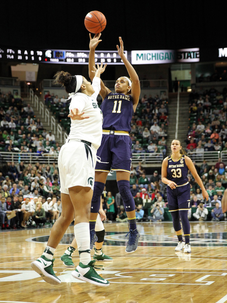 No. 2 Notre Dame 79, Michigan State 61 (USATSI)