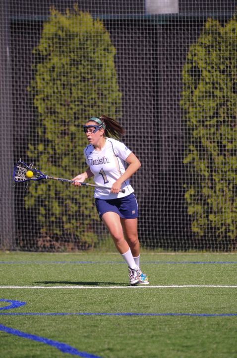 Notre Dame graduate Maggie Tamasitis accepted an assistant coaching position with Rutgers recently.
