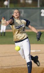 Brittney Bargar struck out nine in a combined shutout of Wright State.