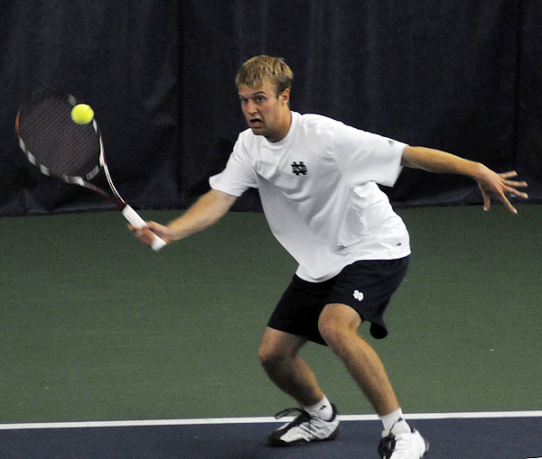 Irish Fall To Virginia, 7-4, But Rebound To Beat IUPUI, 7-0 David Anderson had two singles wins on Sunday.