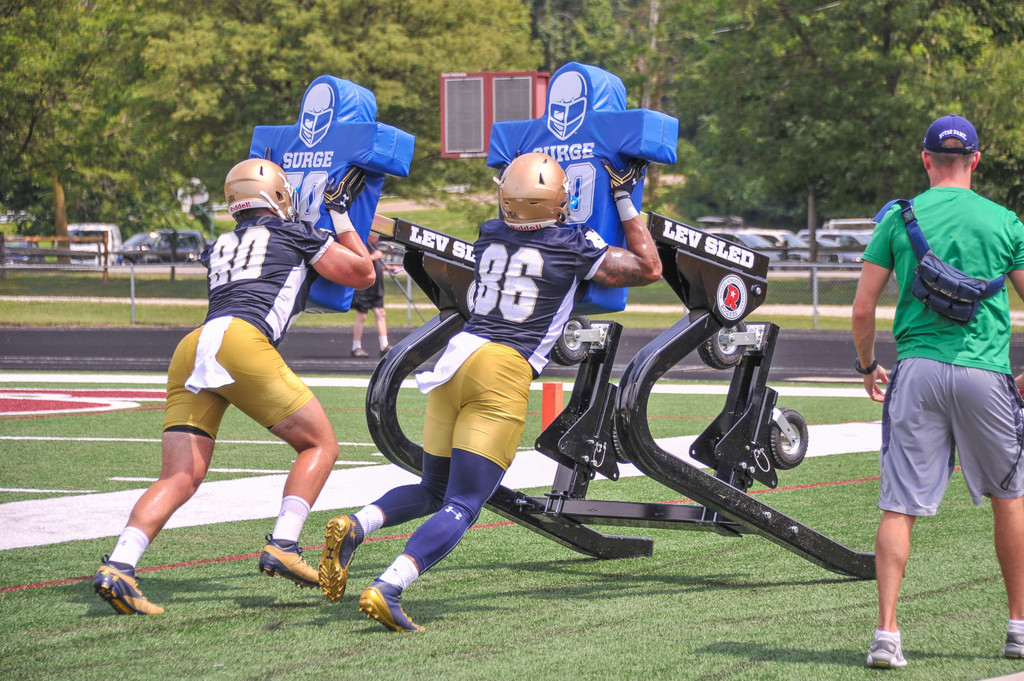 2017 Notre Dame Football Fall Camp - Practice One