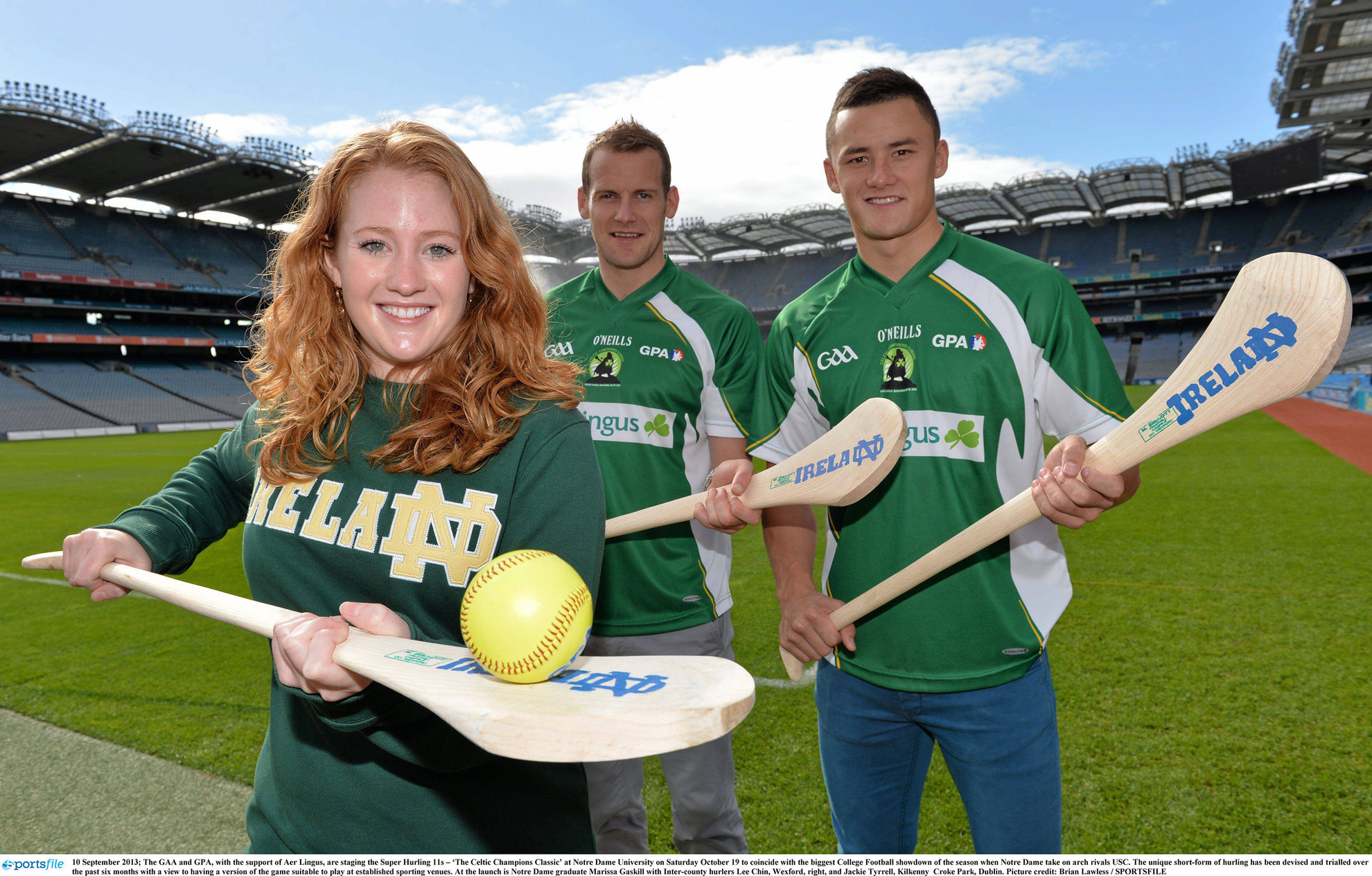 Notre Dame To Play Host To Irish Hurling Event 100913BL0016
