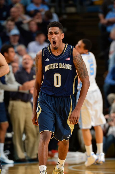 Eric Atkins is one of just five players in Notre Dame history with better than 1,000 career points and 500 assists.