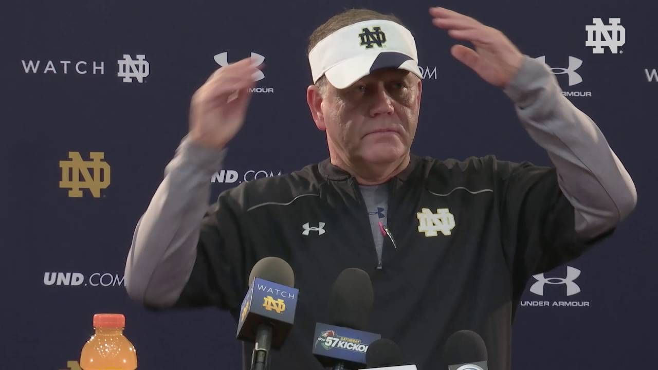 Brian Kelly Press Conference Sept 29