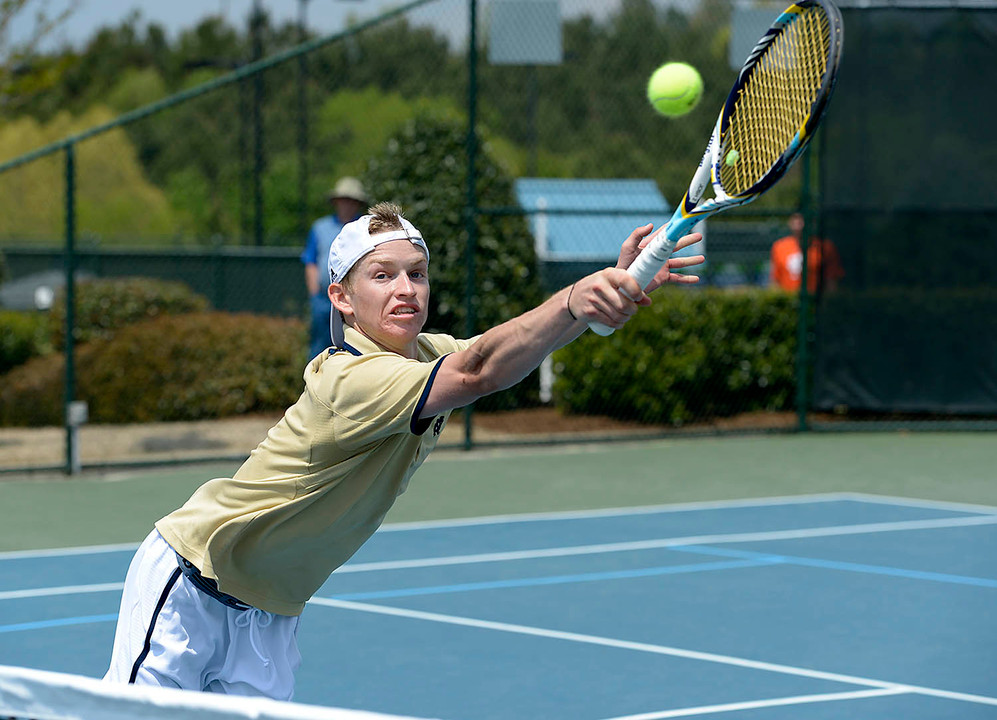 Sophomore Josh Hagar (No. 82, iTA singles rankings) picked up a pair of wins over ranked opponents during action at the Morgan Run Hidden Duals on Saturday.