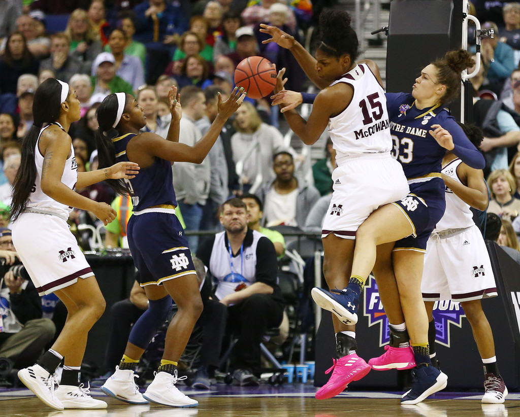 NCAA National Championship: ND WBB 61, Mississippi State 58 (USATSI)