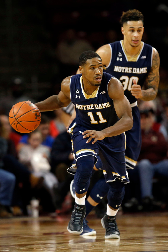 Notre Dame, 82 vs. Boston College, 54