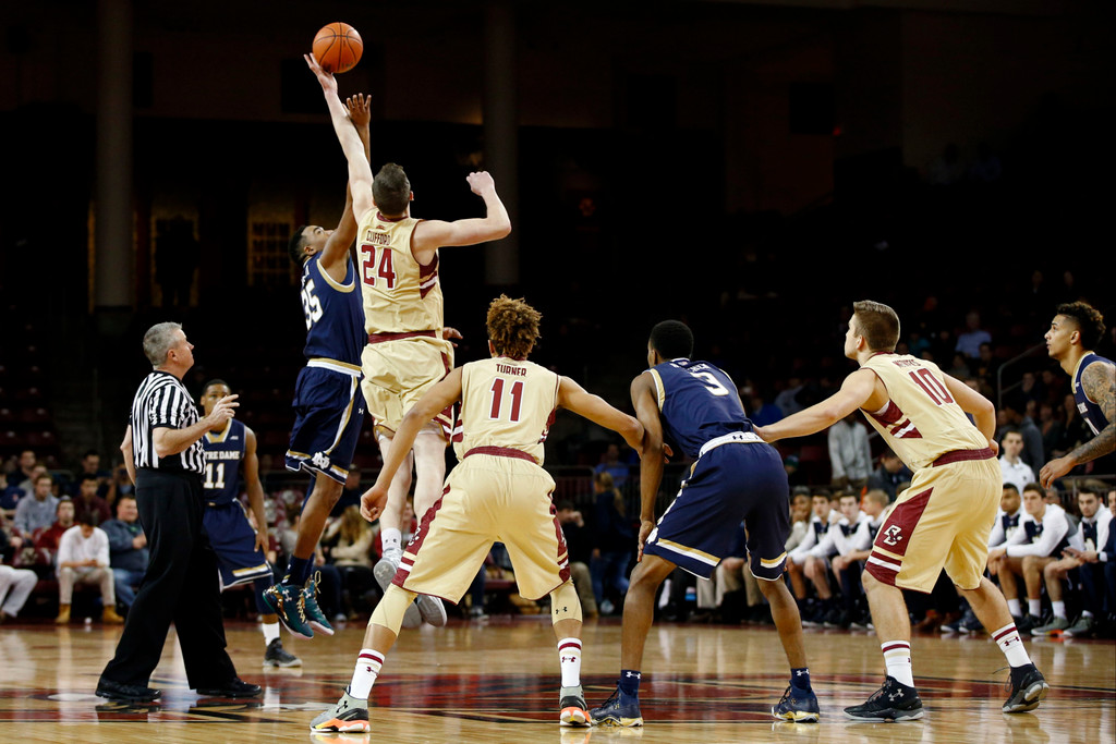 Notre Dame, 82 vs. Boston College, 54
