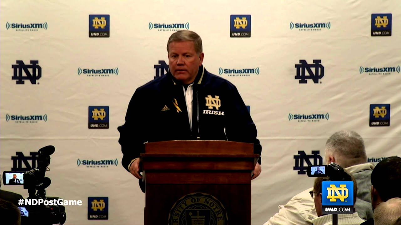 Coach Kelly Blue-Gold Post Game Press Conference