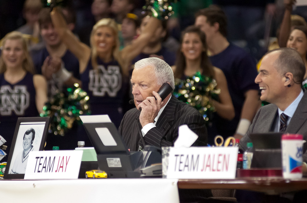 ESPN College GameDay visits Notre Dame Men's Basketball vs Louisville on 02-09-2013