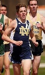 Senior Todd Mobley is the first Irish men's track athlete to earn first-team Academic All-America honors twice in his career.