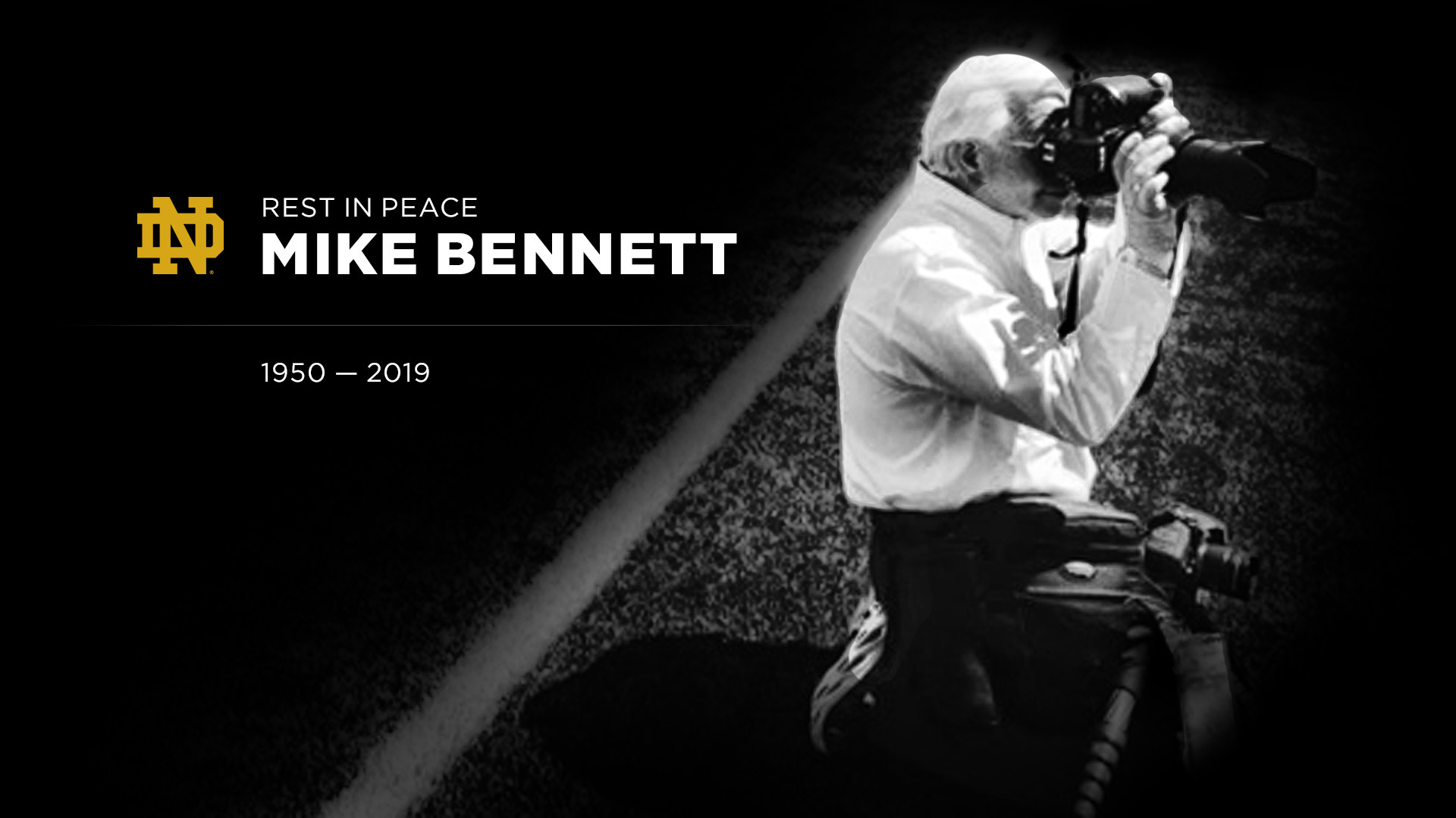 Notre Dame Athletics Remembers Mike Bennett Notre Dame Athletics Remembers Mike Bennett