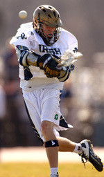 No. 12 Notre Dame Downs North Carolina 9-7 Matt Ryan fired in his second goal of the game with 2:51 left in the contest to help give the Irish a 9-7 victory over North Carolina.