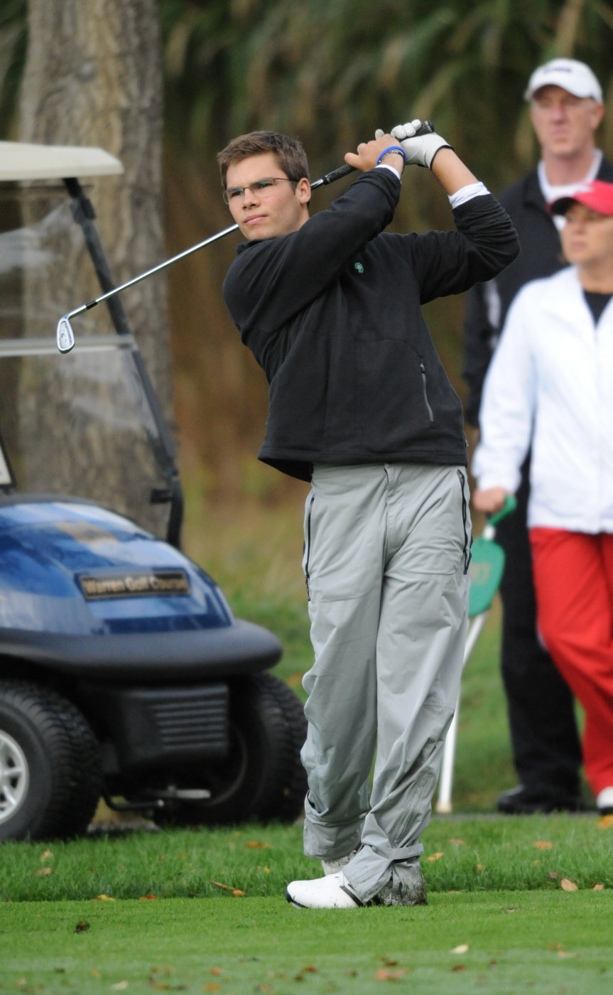 Irish Finish Ninth At The Border Olympics Max Scodro turned in Notre Dame's best third round score.