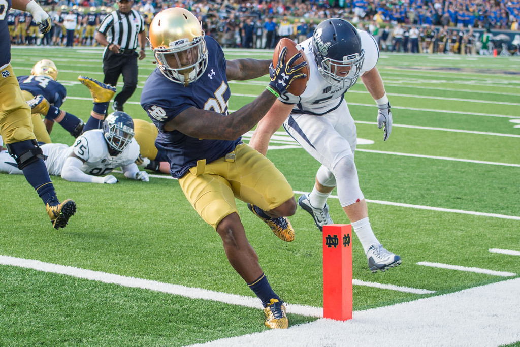 Notre Dame 39, Nevada 10