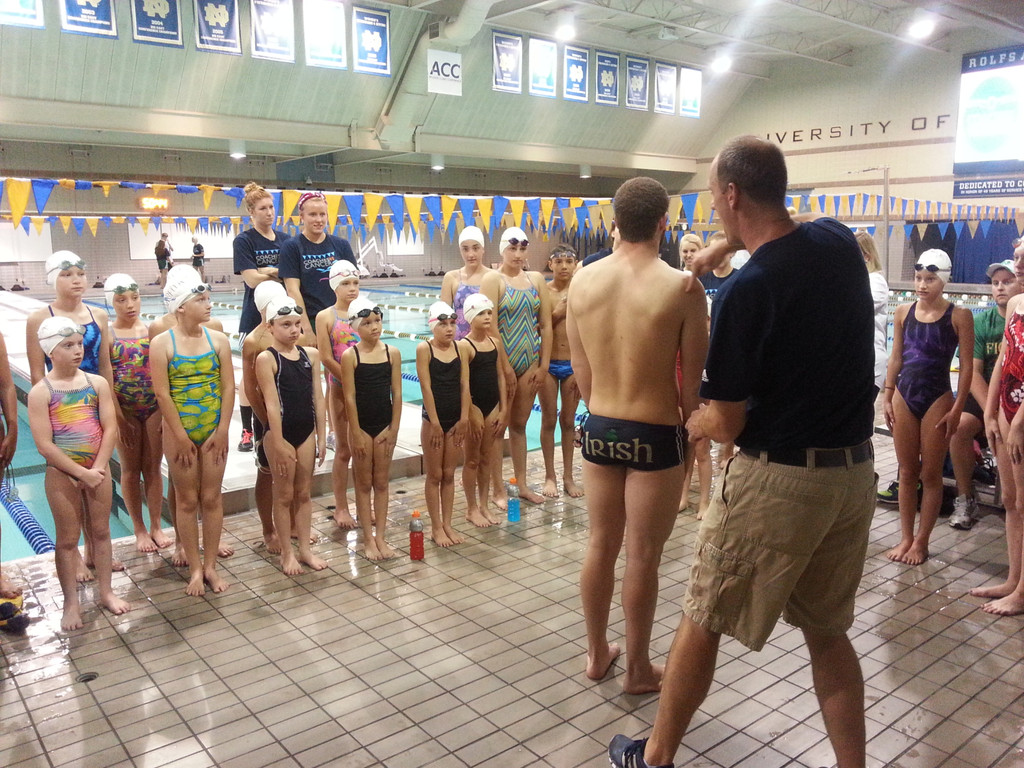 2013 Fighting Irish Swim Clinic