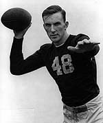 Heisman Heroes Angelo Bertelli was the first of Notre Dame's seven Heisman Trophy winners. In 1941, he finished second in the Heisman balloting, was sixth in 1942 and won the honor in 1943.