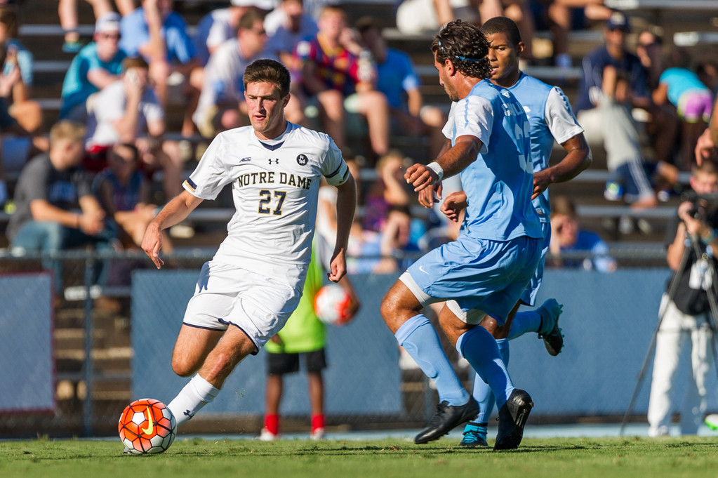 Notre Dame Men's Soccer at UNC (9/18/15)