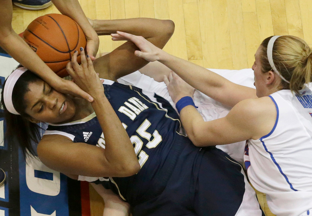 Diggins Leads No. 2 Notre Dame Past DePaul, 84-56 (AP)