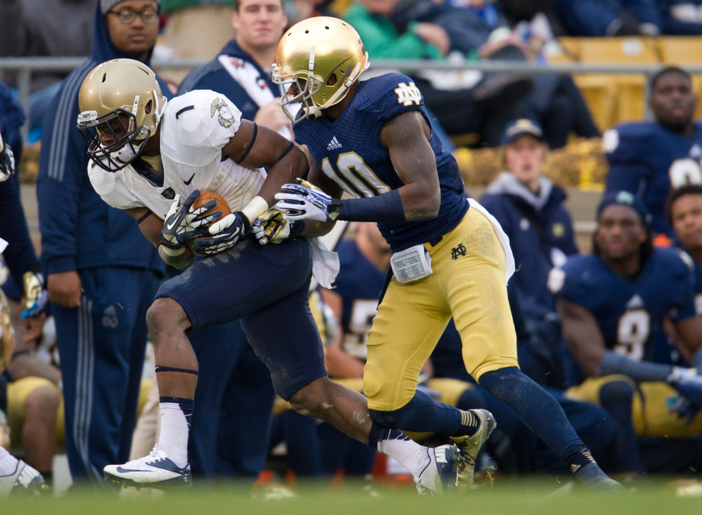 Notre Dame vs. Navy (USATSI)
