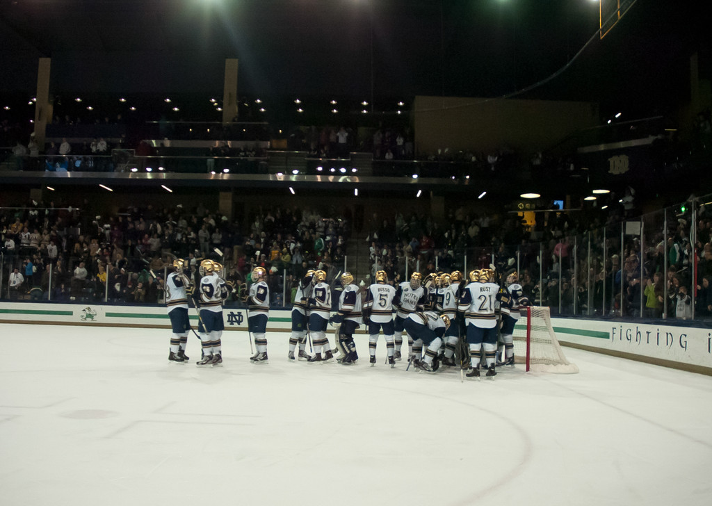 Notre Dame Men's Ice Hockey v Ohio State on 03-23-2013