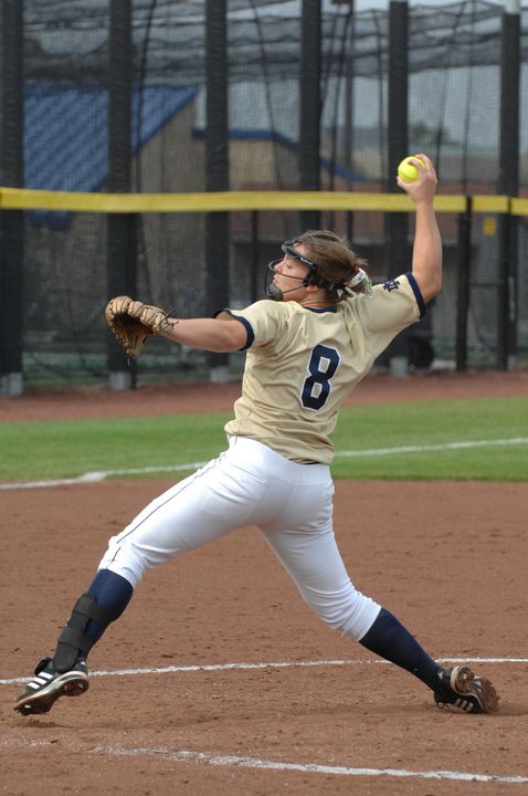 Jackie Bowe earned her first career win Wednesday against Valparaiso.