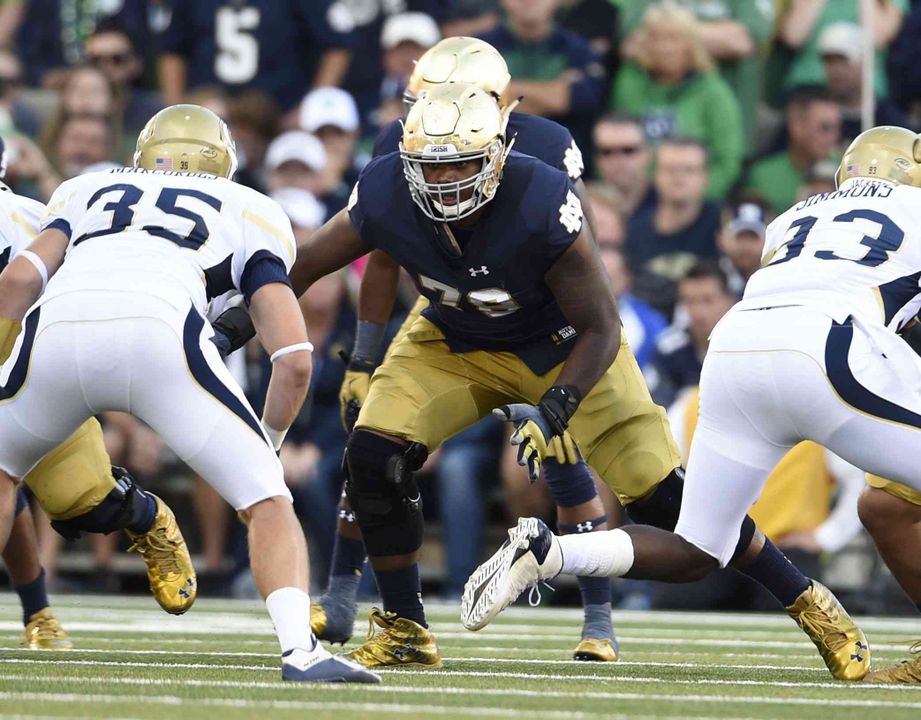 Ronnie Stanley was a consensus All-American and helped the 2015 Irish offensive line rank among the best in the country.