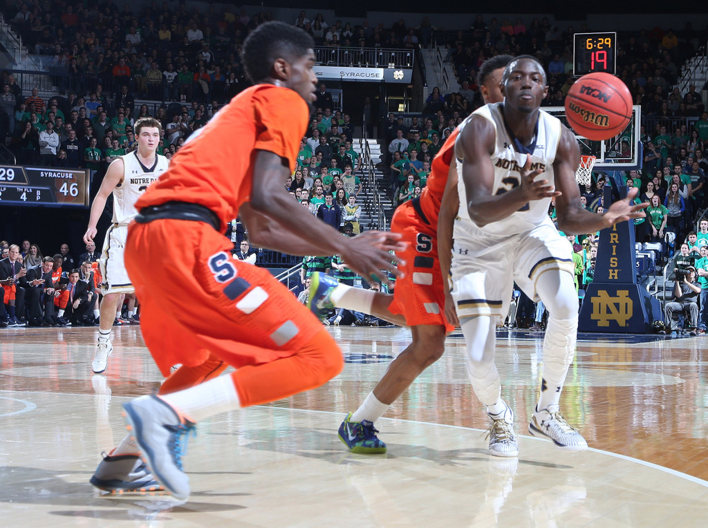 Syracuse at No. 9/8 Notre Dame