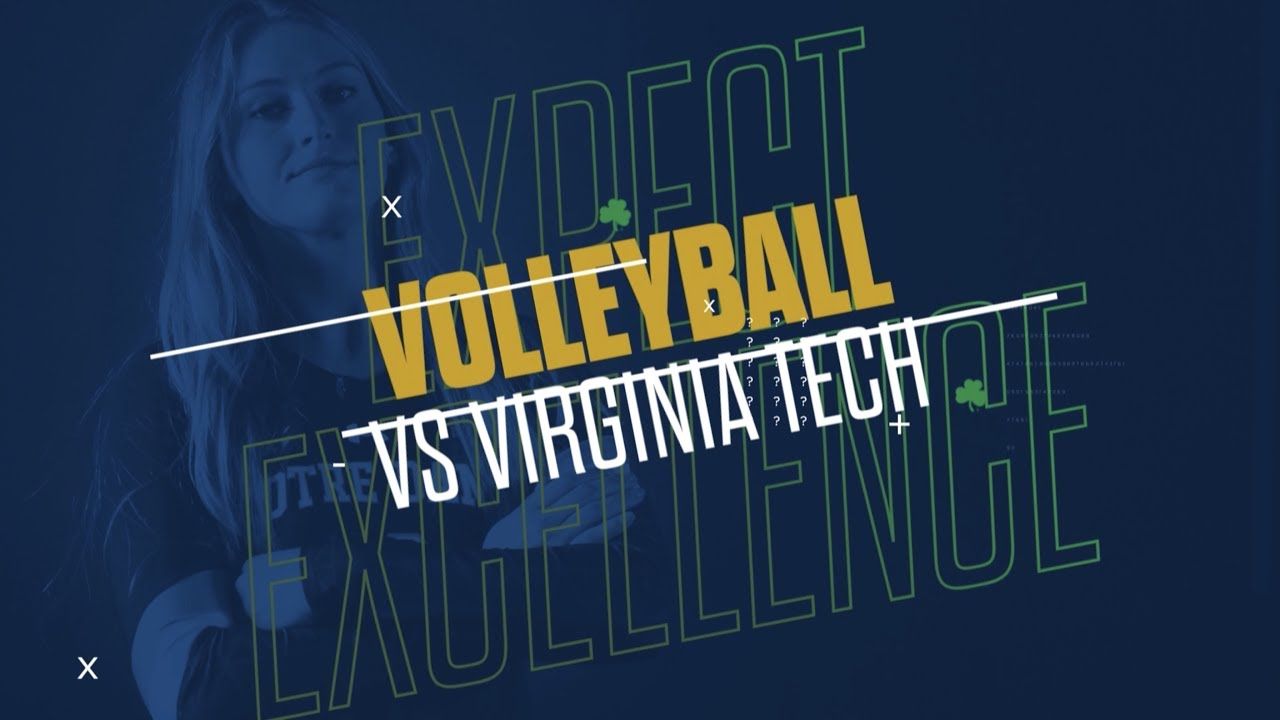 @NDVolleyball | Highlights vs. Virginia Tech (2018)