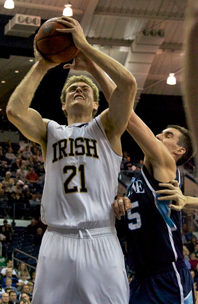 No. 25 Irish Back Home To Face Indiana State On Tuesday Tim Abromaitis was named the MVP of the Old Spice Classic.