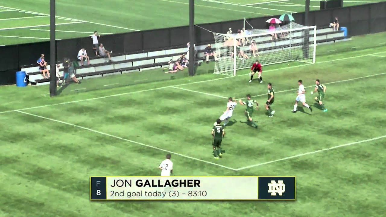 Notre Dame vs UAB Men's Soccer Highlights