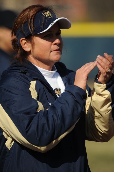 Head coach Deanna Gumpf has guided Notre Dame to eight NCAA Tournament appearances, four BIG EAST regular season and four postseason titles, and five 40-win seasons in her first eight seasons with the Fighting Irish.