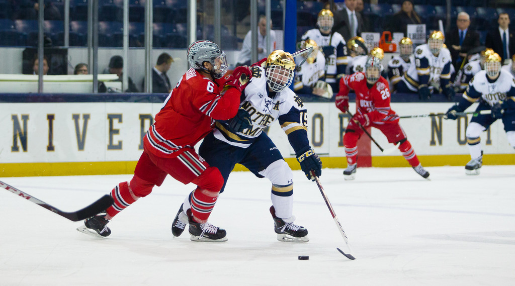 No. 1 Notre Dame Hockey vs. No. 6 Ohio State (Feb. 9, 2018)