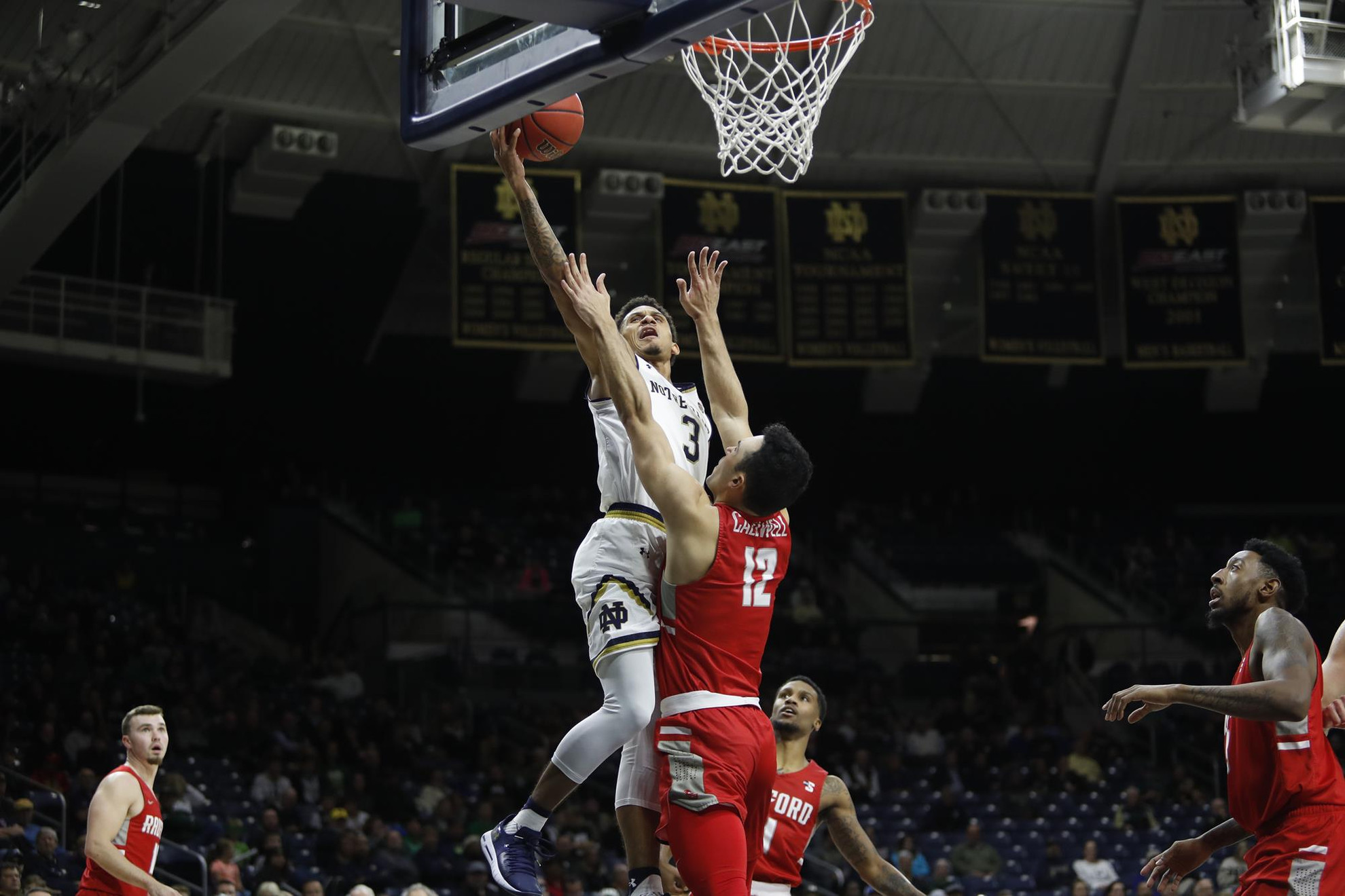 Irish Return To Action Saturday Against William & Mary Hubb 11/14/18