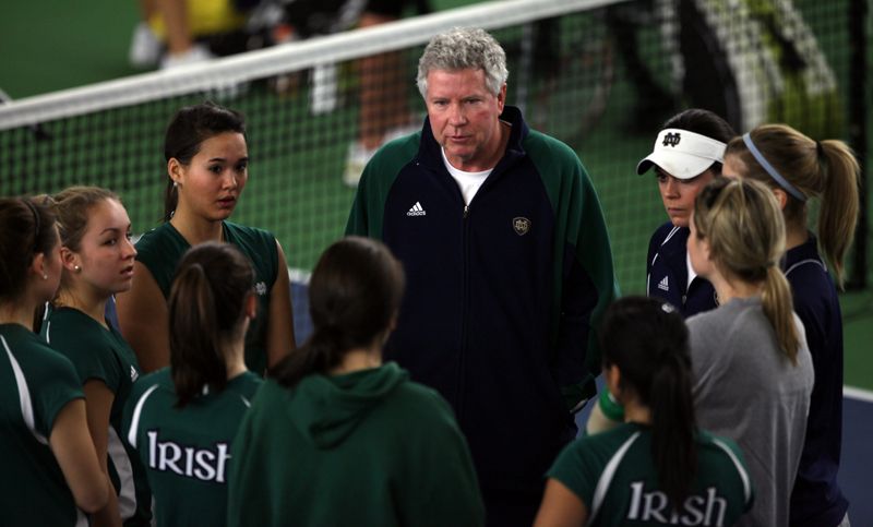 Irish head coach Jay Louderback and the Irish again face one of the toughest schedules in the country in 2011-12.